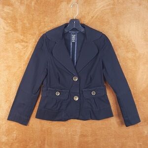 Marc Jacobs Navy Blazer with Gold Buttons